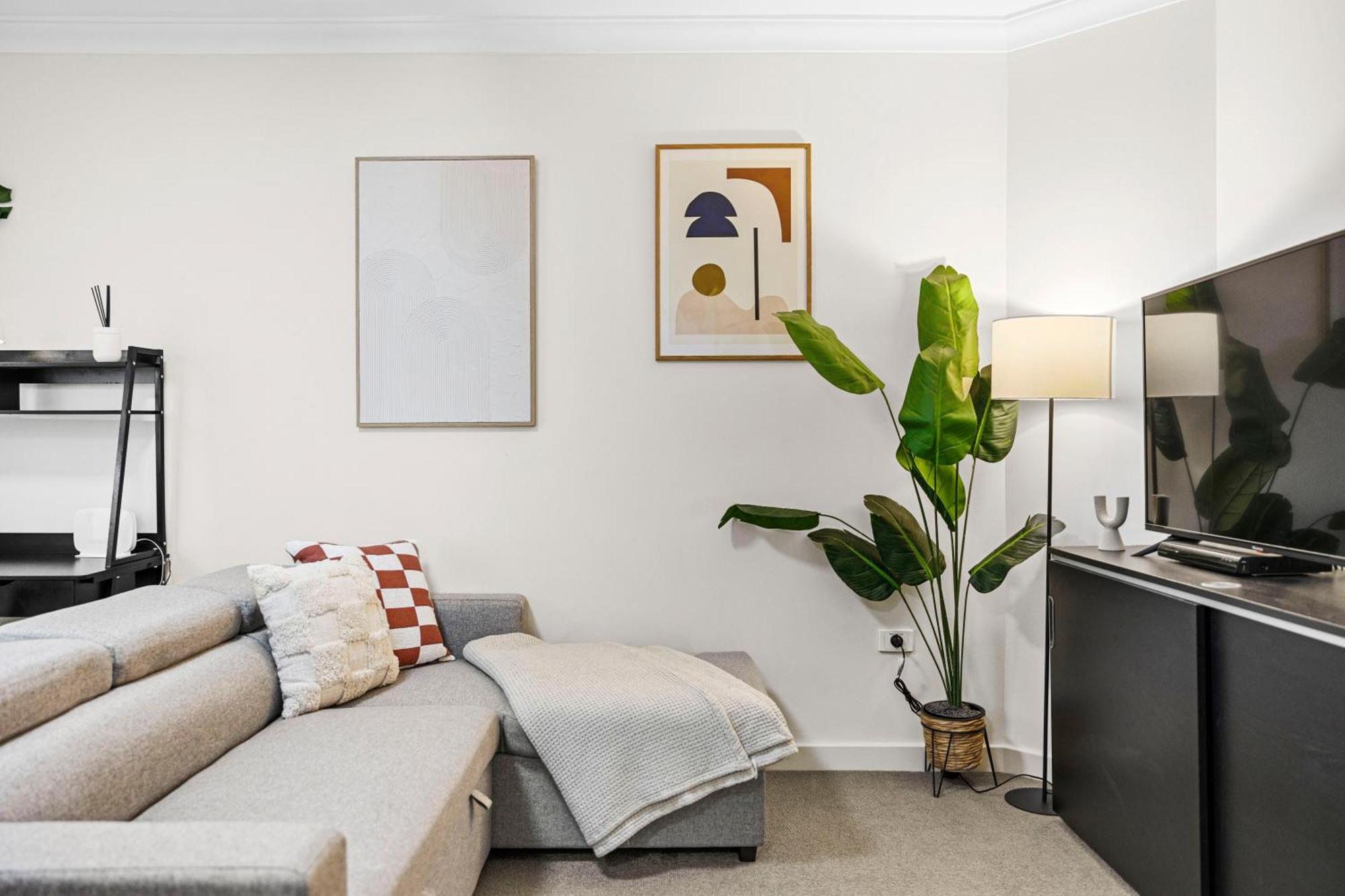 Stylish 1bdrm Heart 2 Mins River Pangsapuri Perth