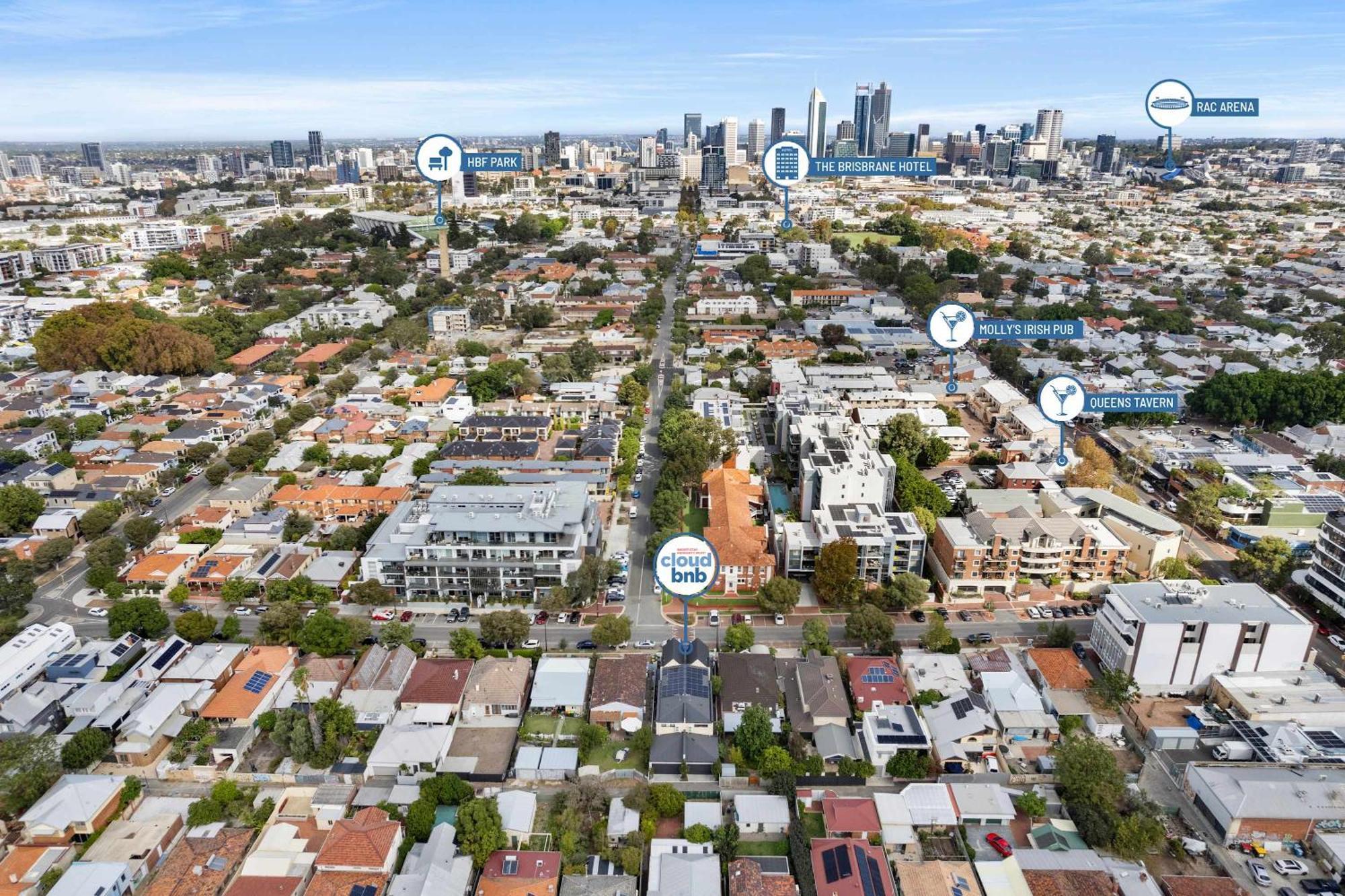 Stylish Mount Lawley Retreat Walk To Beaufort Street Casa de férias