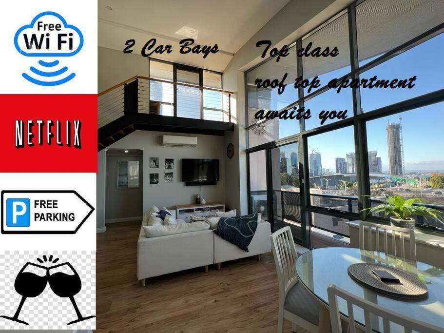 Stunning! 'new York Style' Roof 2 Car Apartamento Perth