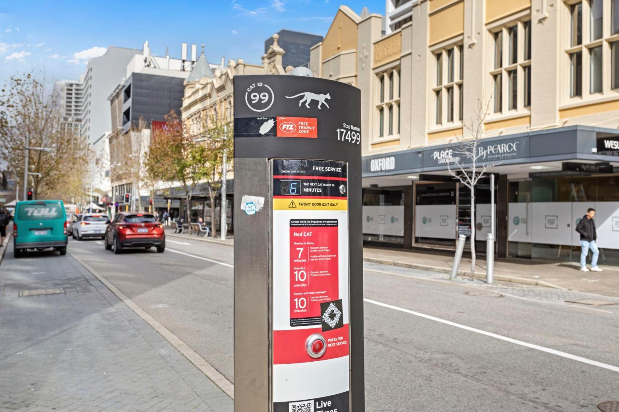 Apartment Location Downtown Perth