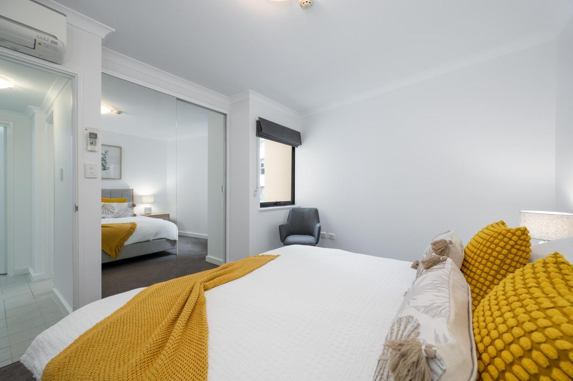 Mounts Bay Stay 2 Bedroom Apt - Near Kings Park - Free Parking *