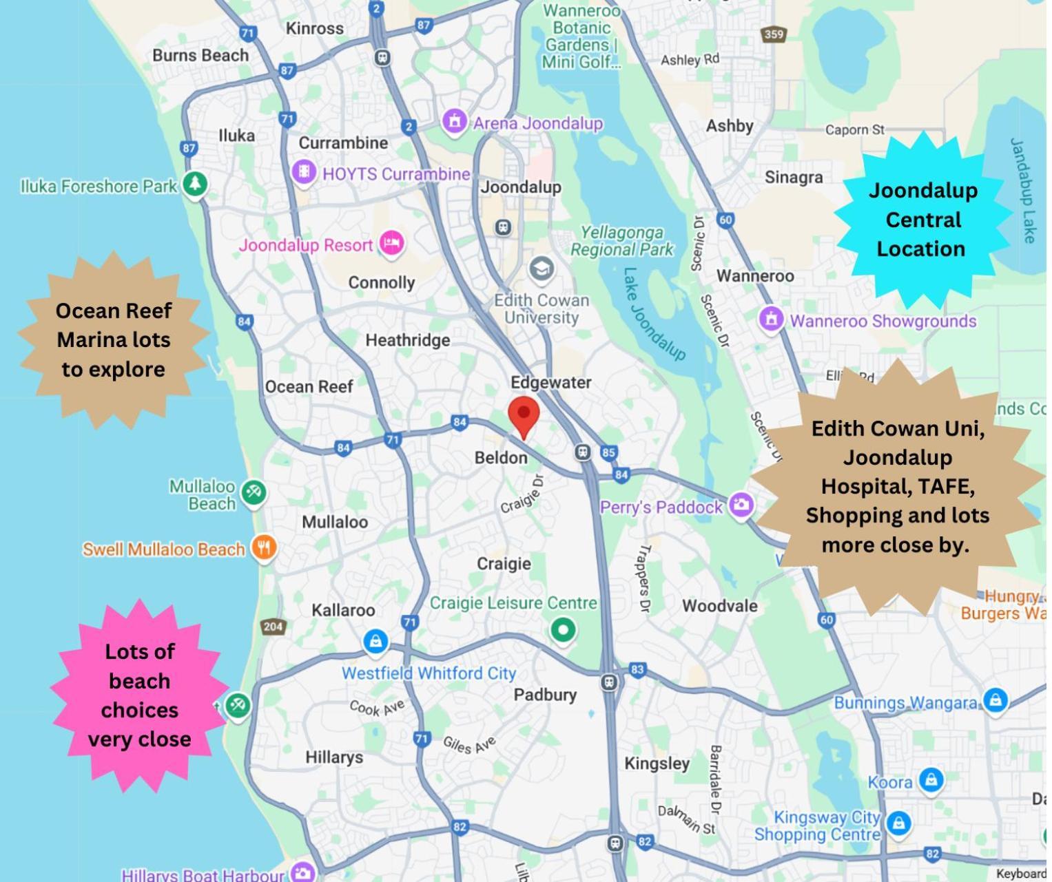 Joondalup Hidden Gemma W Pool! * Perth